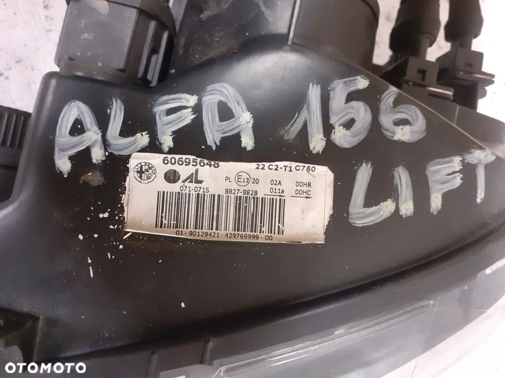 .  PRZOD PRZEDNIA LAMPA LEWA ALFA ROMEO 156 LIFT - 4