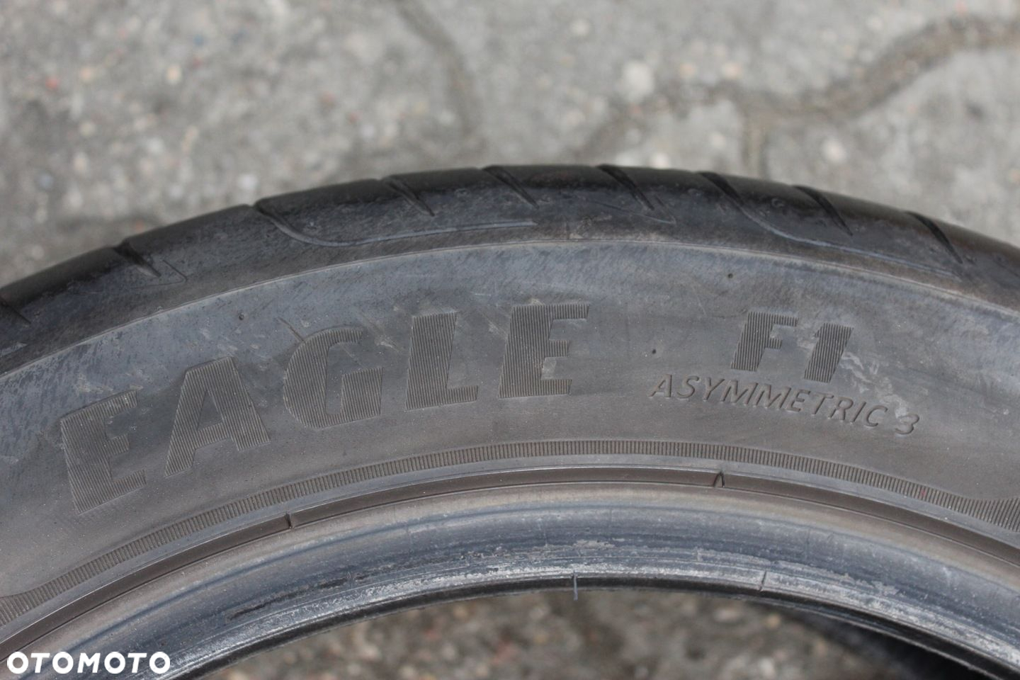 2x 255/45R19 GOODYEAR EAGLE F1 ASYMMETRIC 3 103Y XL 17r 6,5mm - 5