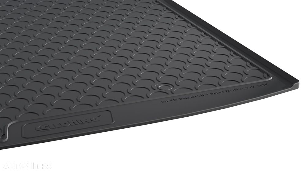 Tavita portbagaj Vw Touran 5T, 10.2015 -> prezent, ptr podea inaltata, din cauciuc Rubbasol, marca Gledring - 3