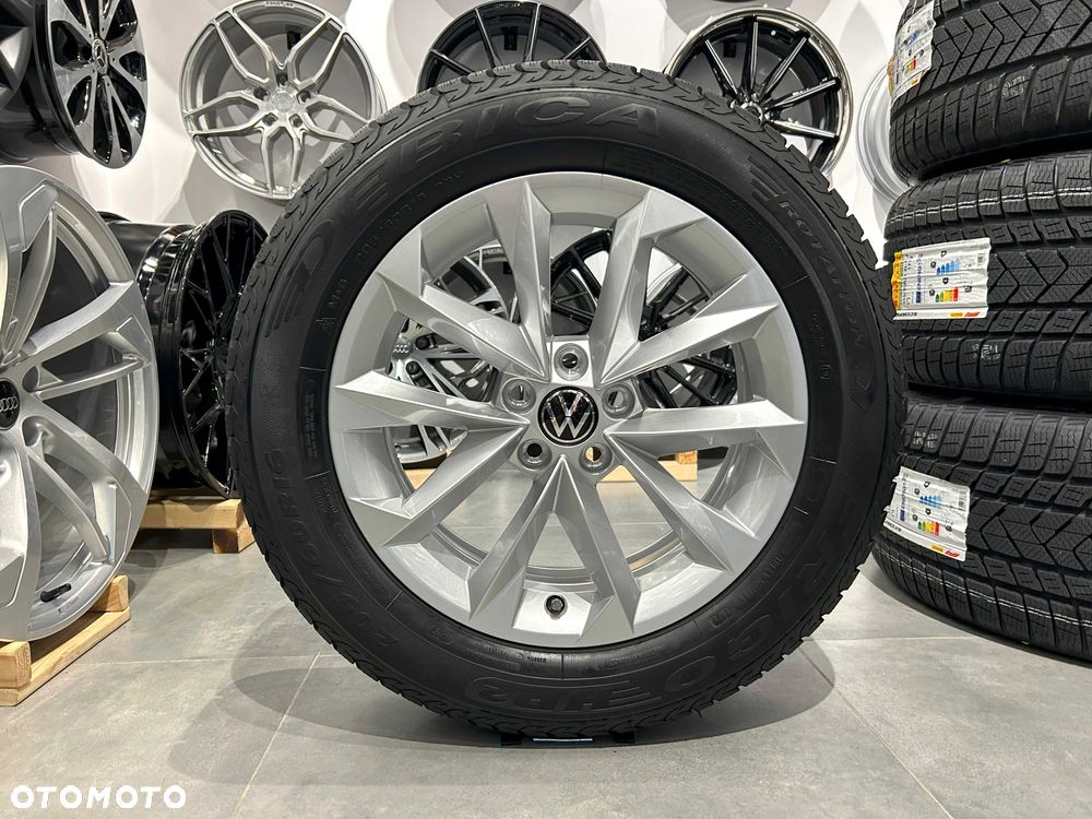 Oryginalne koła zimowe 16 5x100 ET35 VW T-Cross Taigo 205/60R16 Dębica