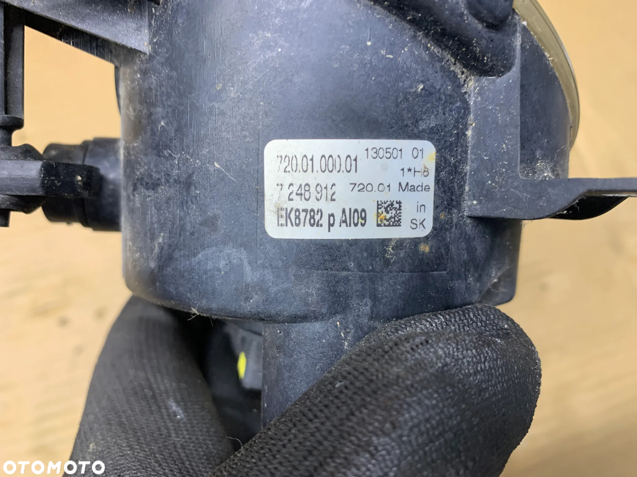 Halogen prawy przód przedni BMW 3 GT F34 7248912 - 3
