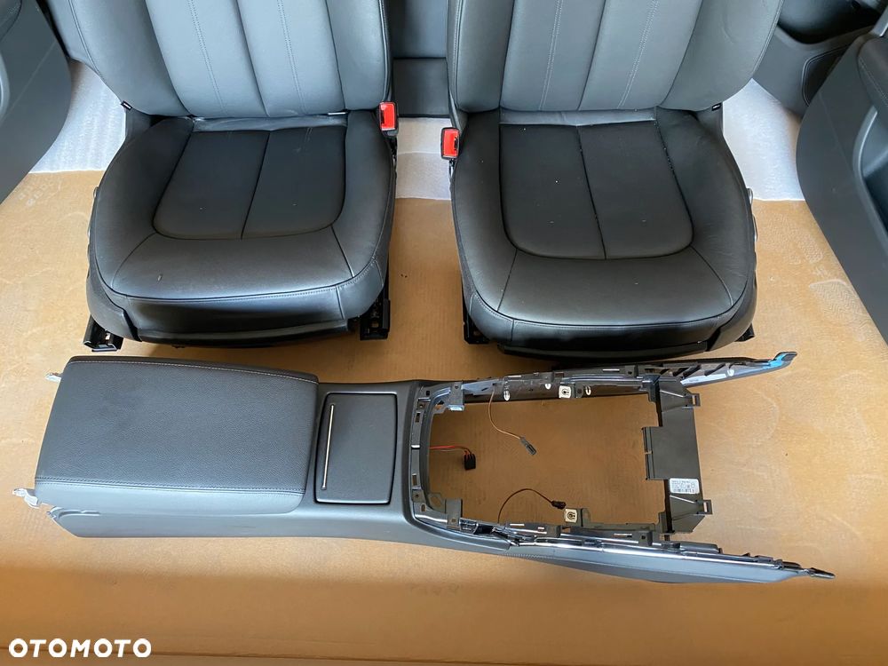 Audi A7 4G lift Fotel fotele komplet kanapa boczki tunel skóra grzane 38km - 3