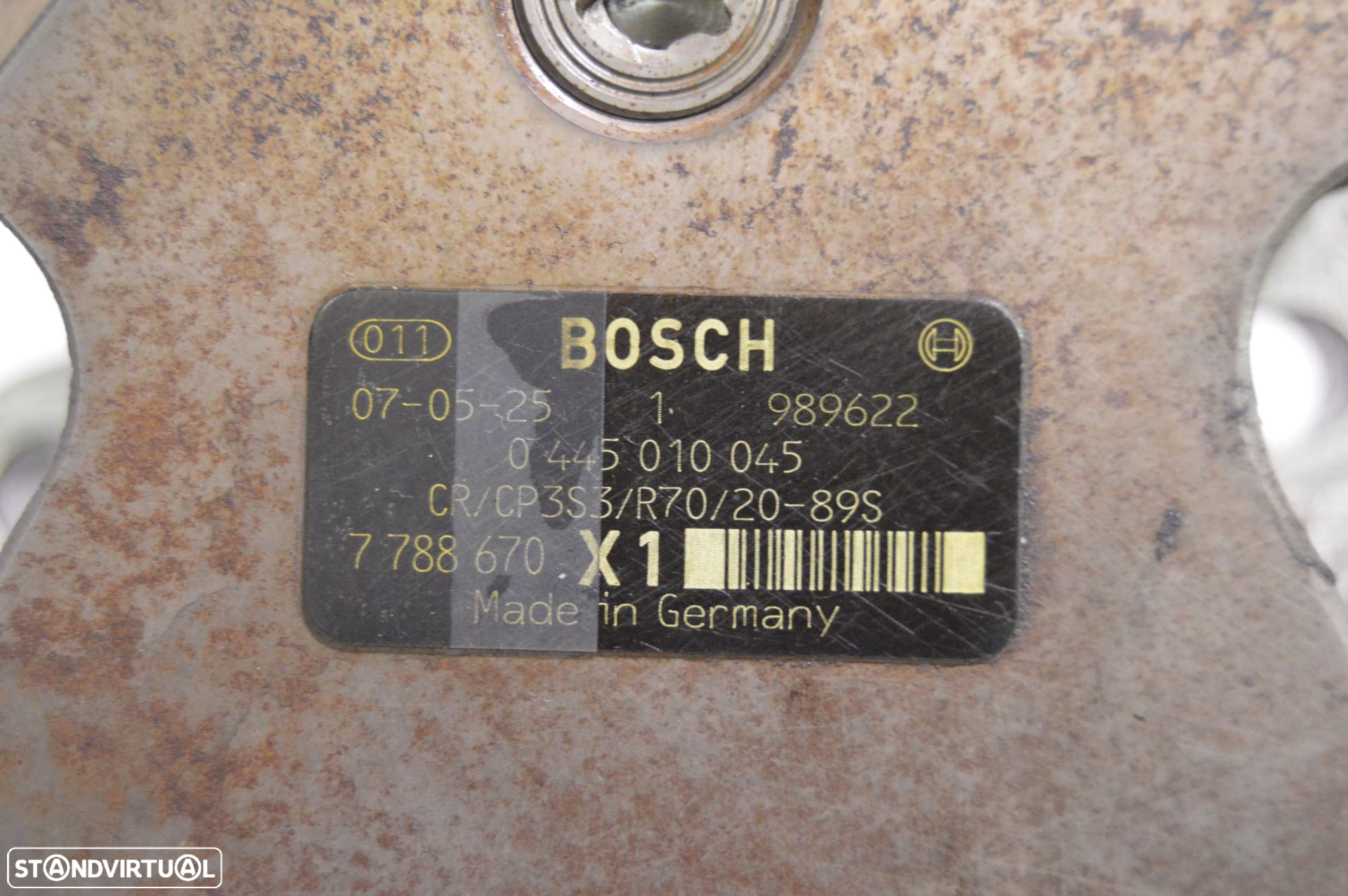 BOMBA ALTA PRESSÃO INJECÇÃO INJETOR INJETORA 7788670 989622 0445010045 BMW SERIE 1 E87 120D 163CV M47D20 204D4 SERIE 3 E90 E91 E46 - 6