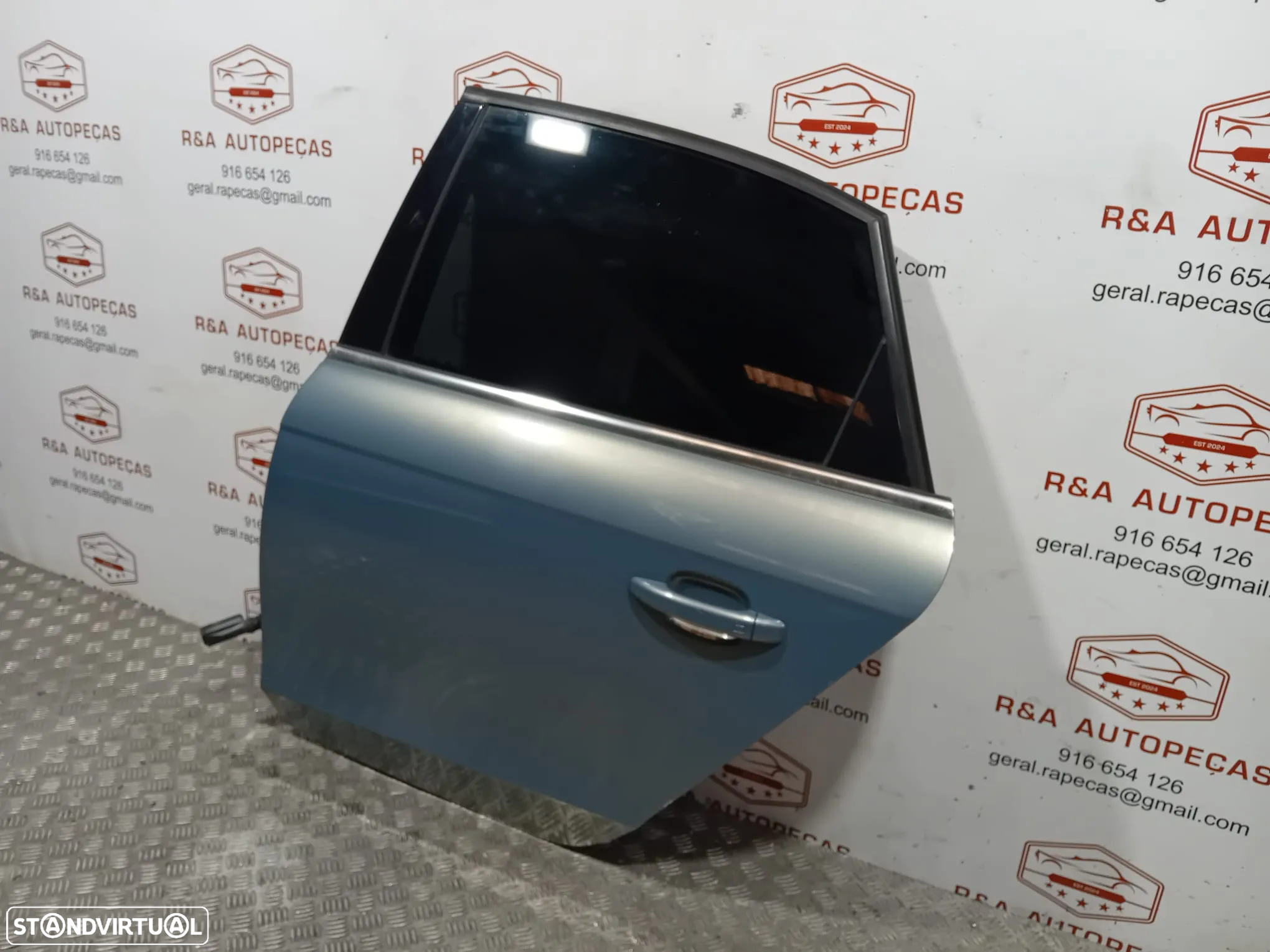 Porta Trás Traseira Esquerda Audi A4 B8 Original - 3