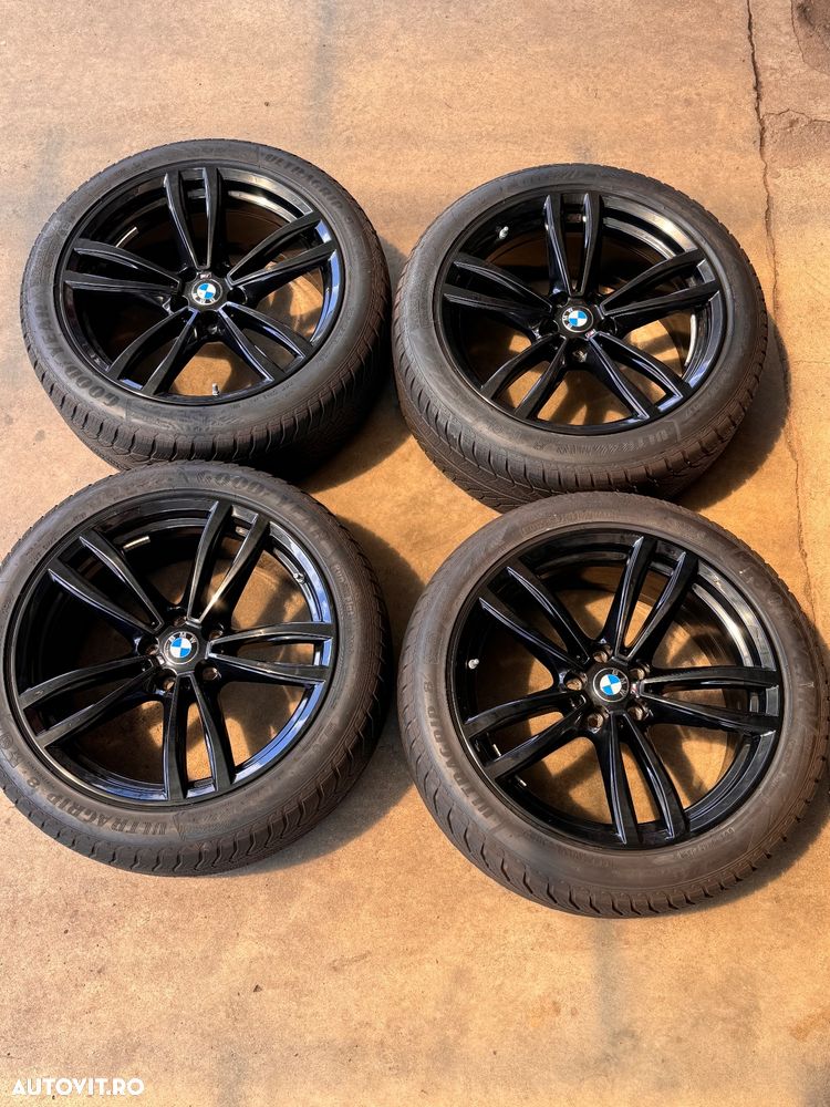 Vând set jante originale BMW pe 19”M pentru G11-12 cu anvelope de iarna