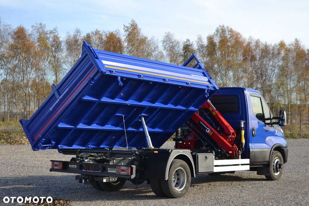 Iveco Daily 72C18 70C18 Nowy 3-stronny WYWROT Kiper Wywrotka Nowy HDS Żuraw HC 45A3 Dźwig Fassi F40 - 13