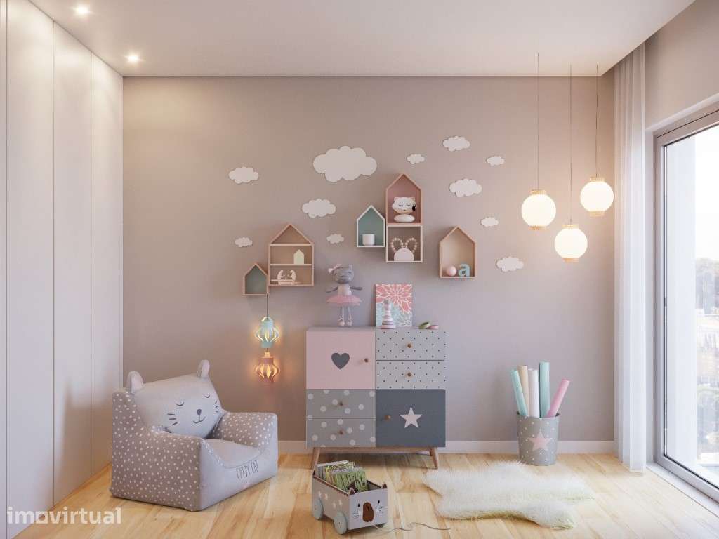 Apartamento T3 novo, com varandas e estacionamento, em Campolide - Grande imagem: 4/21