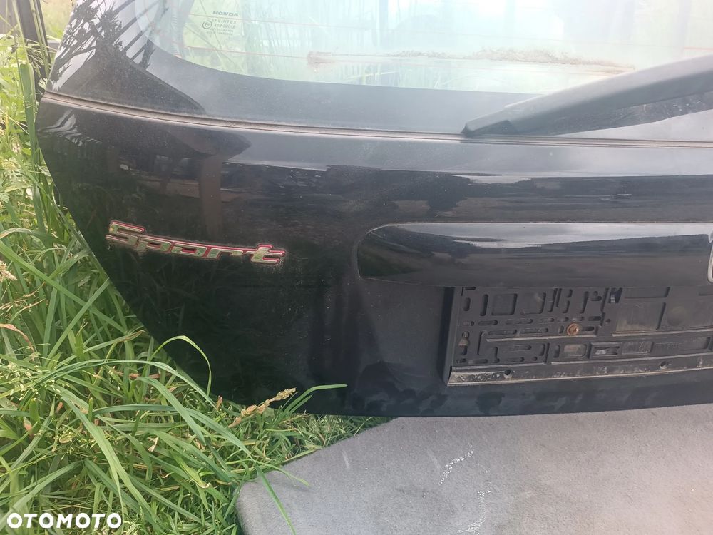 HONDA CIVIC 7 VII 2005R LIFT KLAPA BAGAŻNIKA CZARNA SPORT Z LOTKĄ - 3