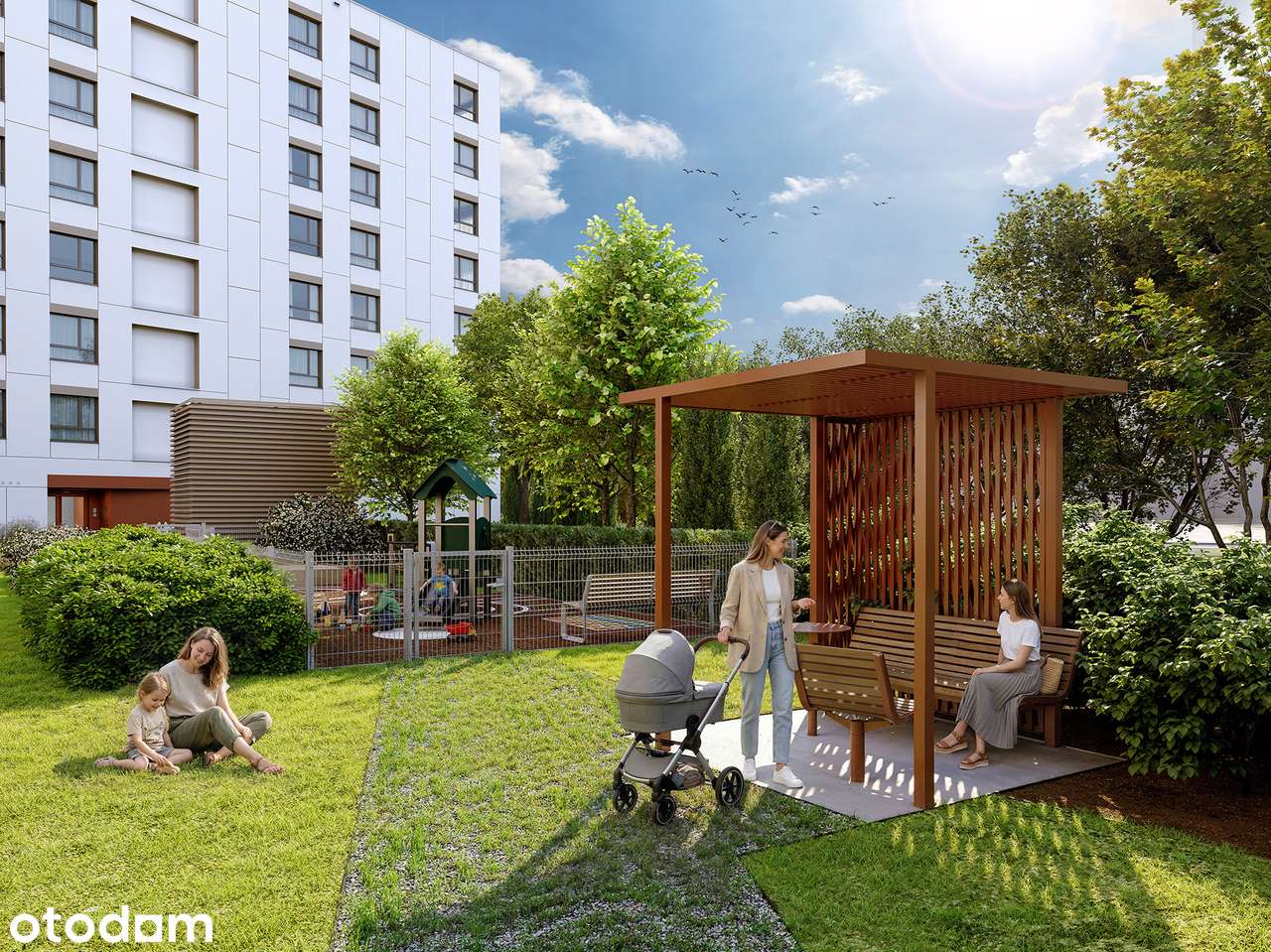 2-pokojowe mieszkanie 41m2 + loggia