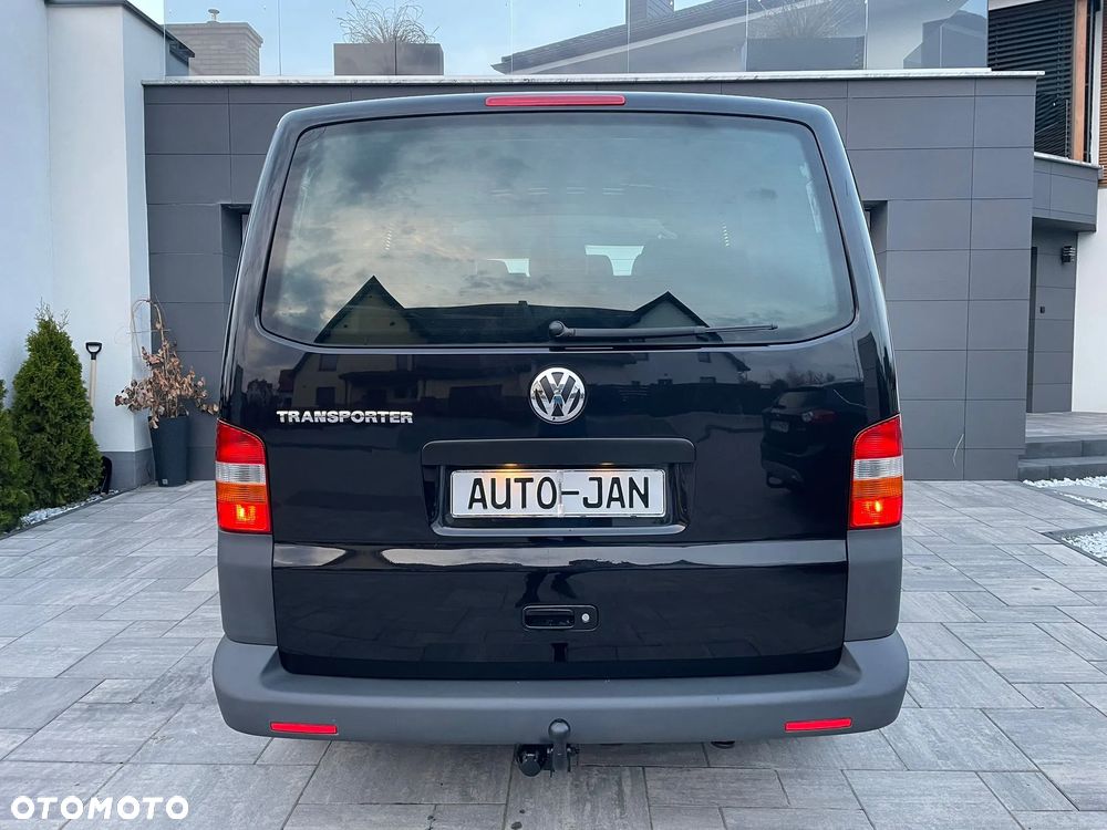 Volkswagen TRANSPORTER T5 1.9TDI Klima Elektryka Tempomat Brygadówka Dubel Kabina 6os Hak Opł - 7