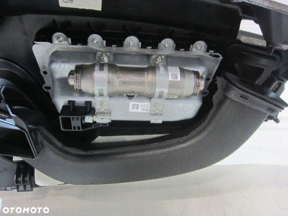 BMW F10 F11 DESKA ROZDZIELCZA KONSOLA CZARNA AIRBAG ORYGINAŁ 51459207381 - 7