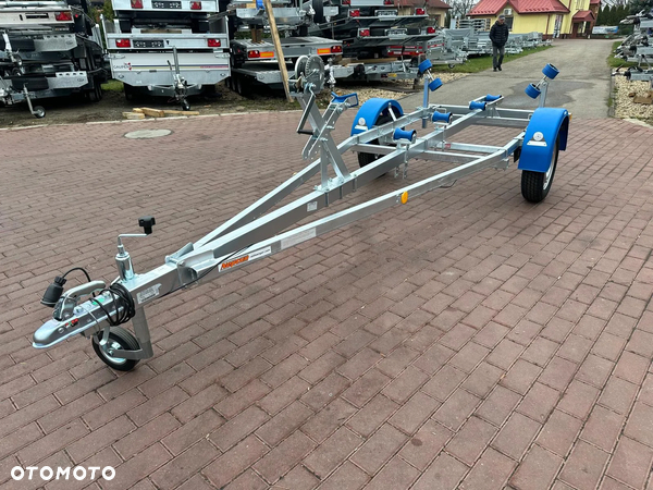 Neptun Przyczepa Neptun N7-17 NAVY 1 osiowa pod łodzie ponton do 5,5m