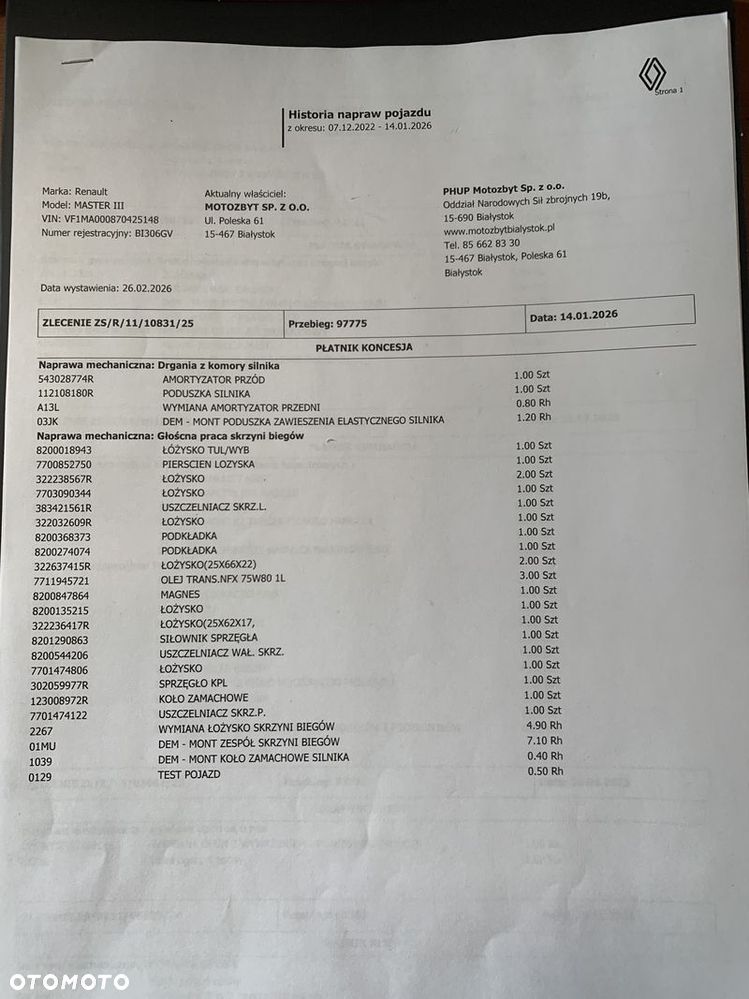 Renault MASTER MAXI VAN L3H2 MOCNY SILNIK 2.3DCI Bez-BiTurbo! Rozrząd na ŁAŃCUCHU, Pełna zabudowa paki, Zawiasy drzwi tył 270' DMC3.5t Duża ładowność 1301Kg, Homologacja VAT-1, Parktroniki, Minibar, Stolik EasyLife, Lustro WideView, Oświetlenie LED, Tempomat, Halogeny, Pakiet Chrom Design, Grafitowe wnętrze, SERWIS ASO! - 31