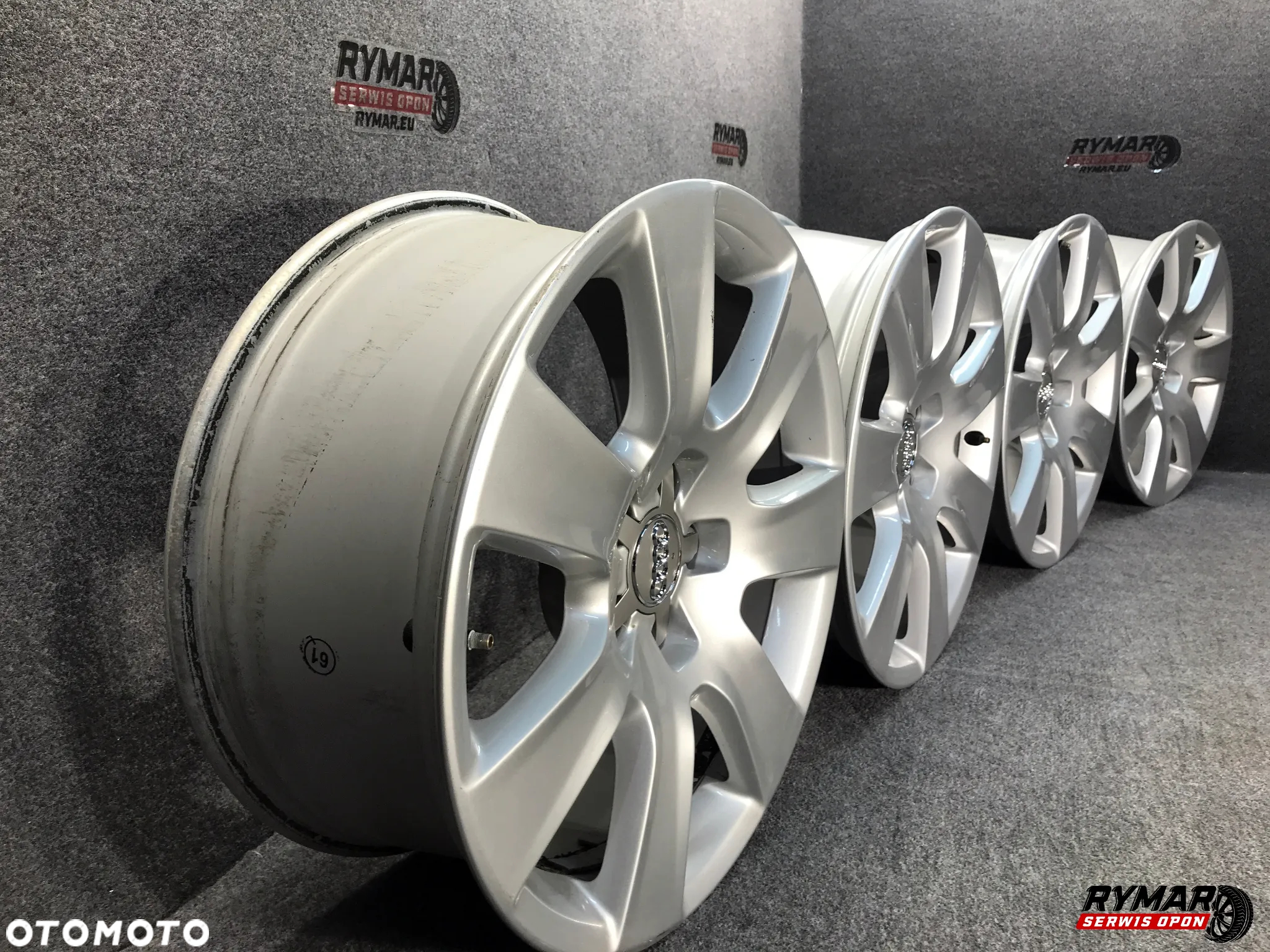 Oryginalne felgi 18" AUDI 5x112 ET28 - 3