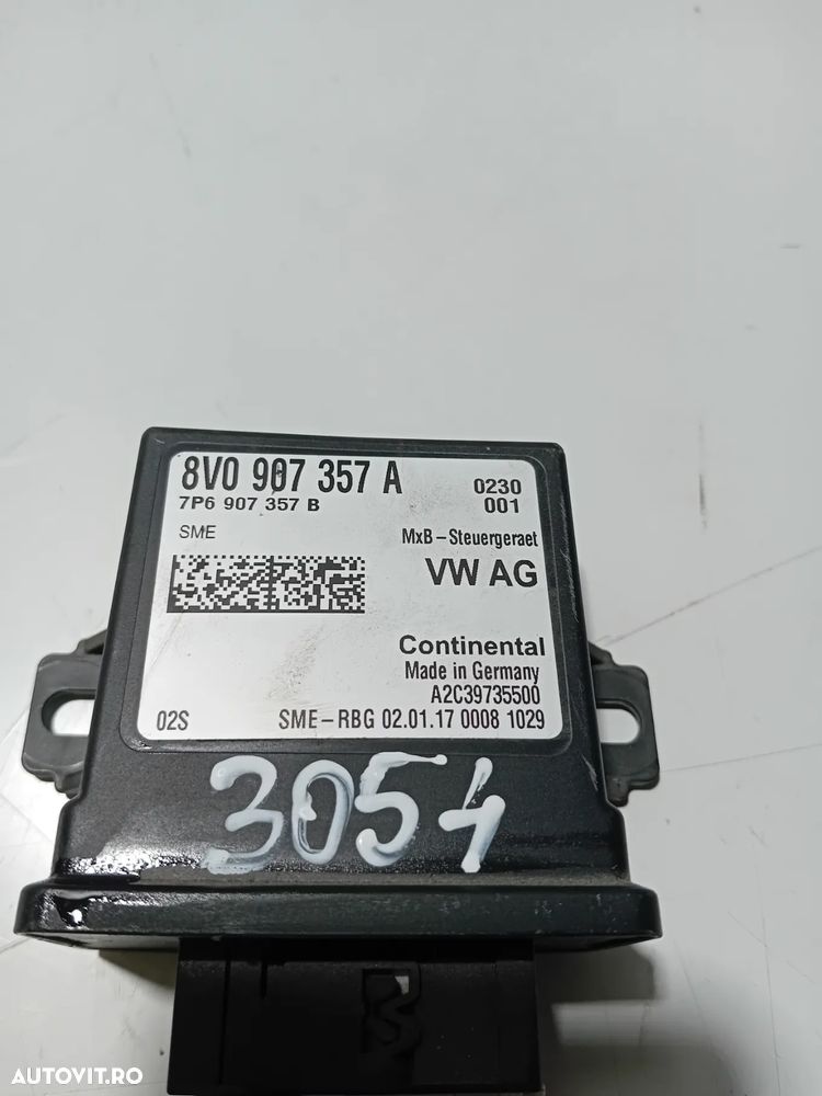 Modul AFS Cornering Faruri Audi A3 8V An 2013-2020 Cod OEM 8V0907357A - 5