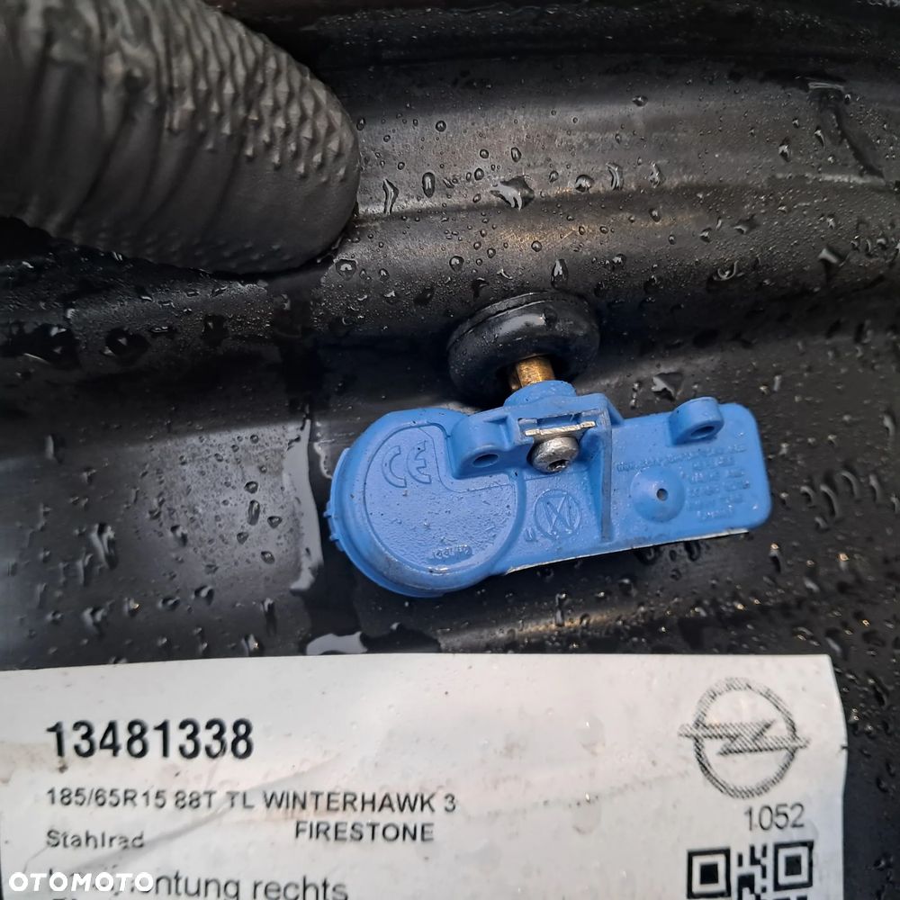 Felgi strukturalne czujniki TPMS 6jx15 corsa e f kołpaki komplet 4szt ładne oryginalne - 2