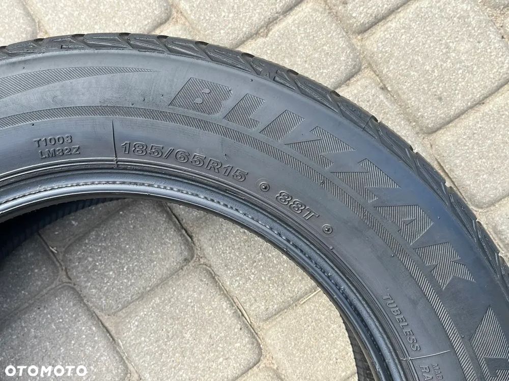 CZTERY ZIMOWE OPONY BRIDGESTONE 185/65 R15 88T  5 MM BIEŻNIKA ZIMA - 6