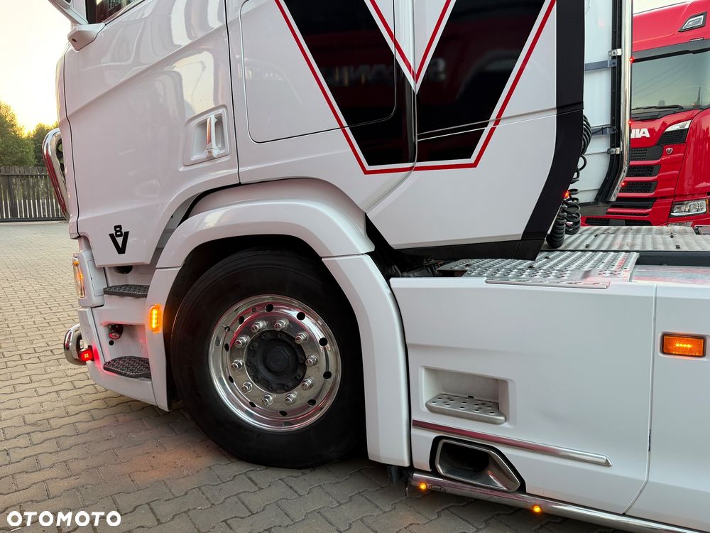 Scania Scania R650 z Niemiec bez EGR tylko SCR pełne wyposażenie FULL AIR V8 - 37