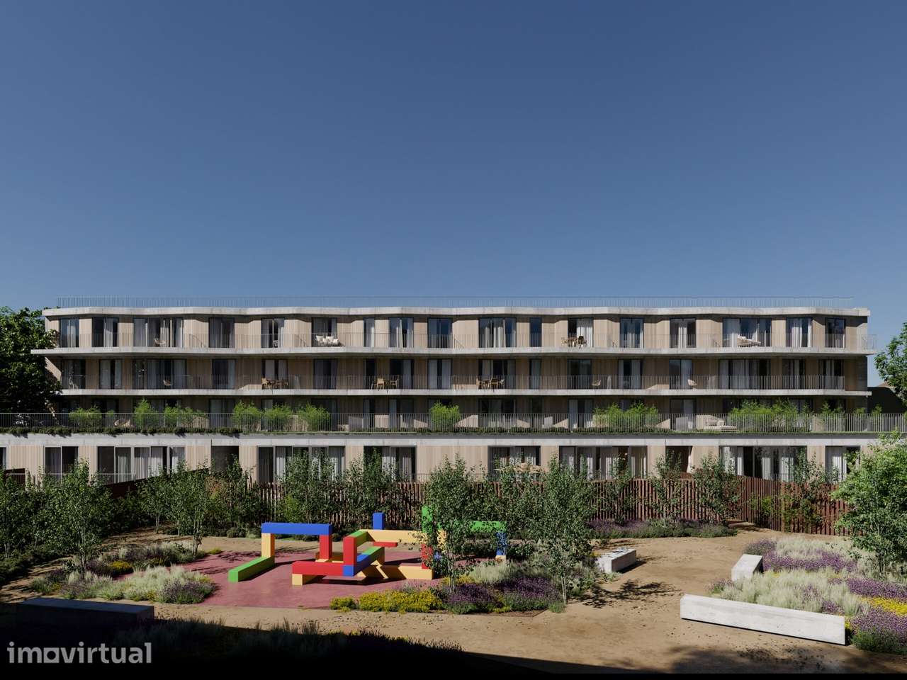 Apartamento T2 com excelente terraço e jardim - Boss Gardens - Grande imagem: 4/5