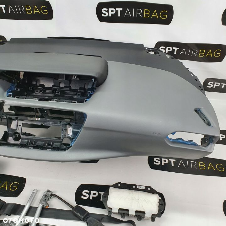 CITROEN C4 DESKA ROZDZIELCZA KONSOLA KOKPIT PULPIT PODUSZKI AIRBAG AIR BAG PASY KIT SET - 3