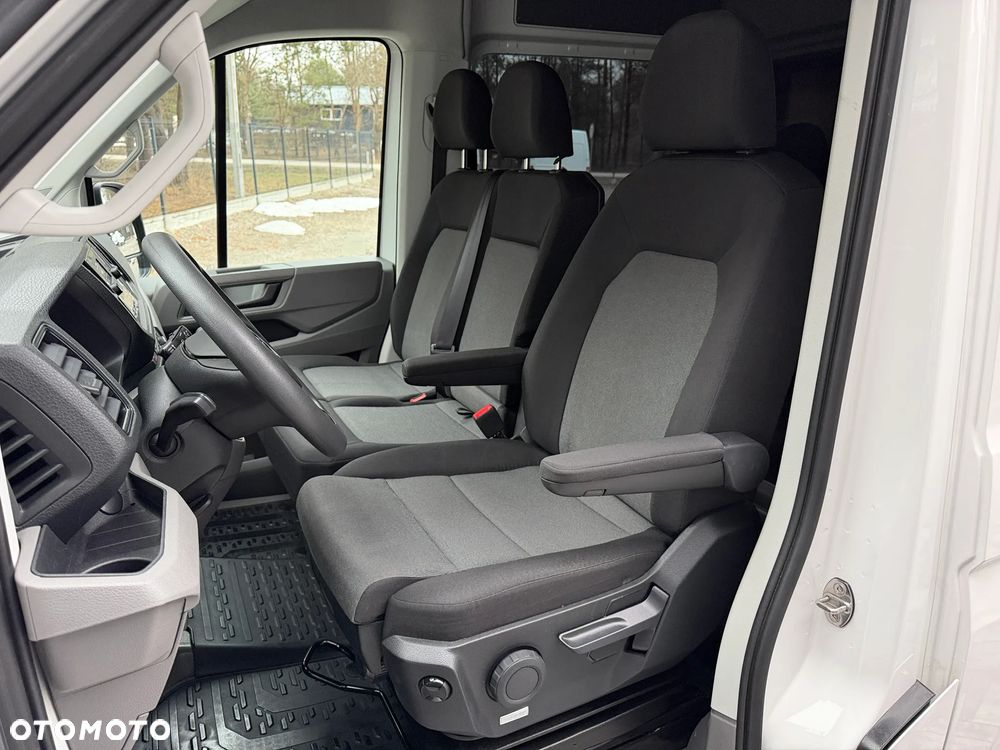 Volkswagen Crafter Brygadowy 7 osób / L4H2 / Oryginalna zabudowa VW / 2.0 TDI 140km / EURO6 / Najbogatsza wersja / FULL LED / Automatyczna skrzynia biegów / FV 23% - 34