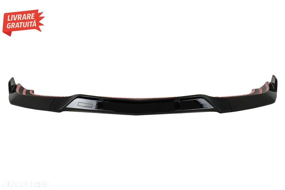 Prelungire Bara Fata Mercedes C-Class W204 S204 C204 Facelift (2011-2015) Negru Lu- livrare gratuita - 2