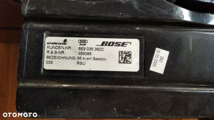 GŁOŚNIK BOSE AUDI A4 B6 8E9035382C - 4