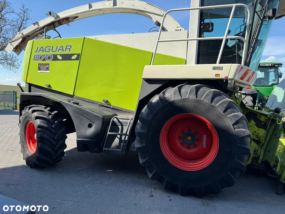 Claas JAGUAR 870 V 8 SILNIK MERCEDES + ORBIS 600 ŁADNY - 29