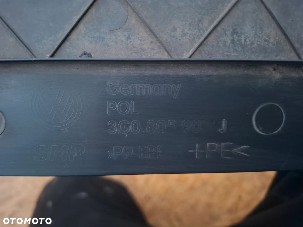 ZDERZAK PRZEDNI VW PASSAT B8 OSŁONA DOLNA ZDERZAKA WZMOCNIENIE 3GO805903J - 8