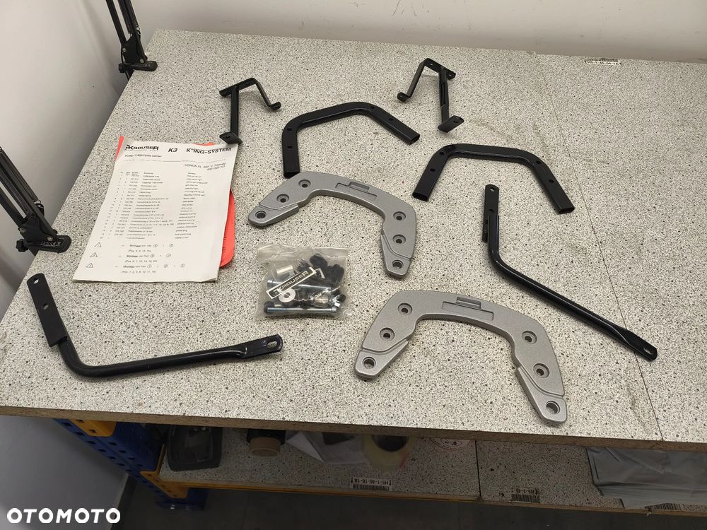 Stelaż kufrów bocznych Krauser K3 Honda XL 600 XL600 Transalp 600 XRV 750 XRF750 Africa Twin 750 - 1