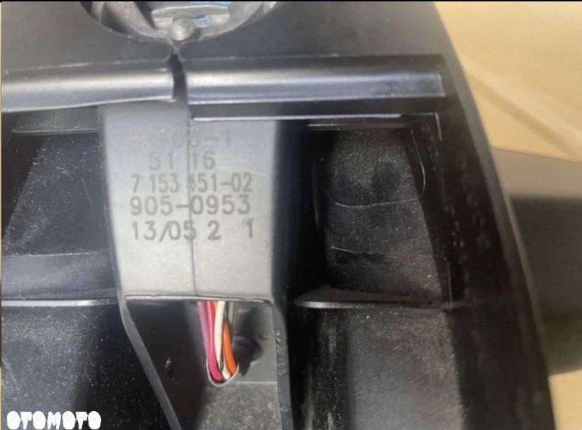 7153451 lusterko wsteczne wewnętrzne bmw 3 e90 e91 e60 e61 e70 e71 - 5