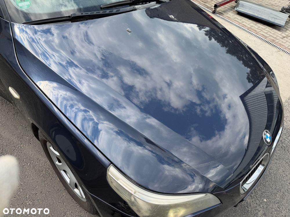 Maska Bmw e60 e61 pokrywa silnika A35 Monacoblau metalic pod kolor ! - 1