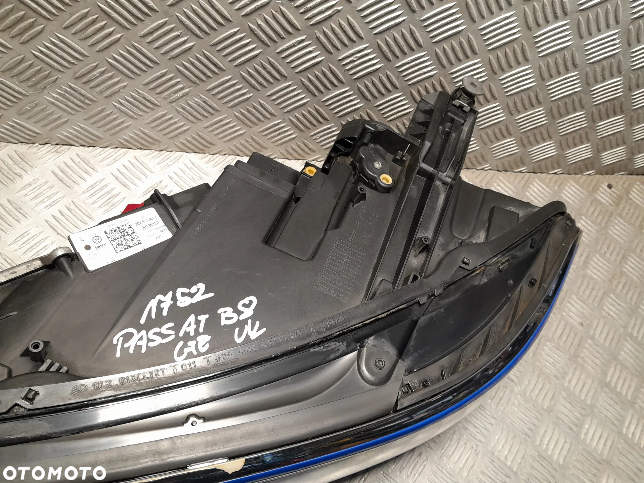 VW PASSAT B8 LAMPA REFLEKTOR LEWA PRZEDNIA LEWY PRZÓD FULL LED UK - 11