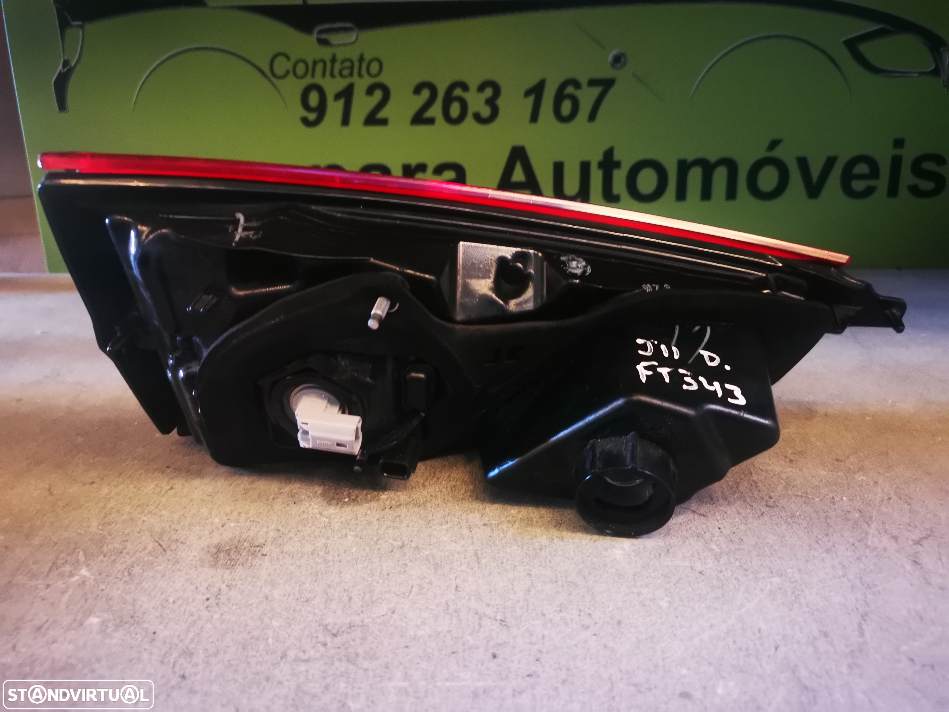 NISSAN QASHQAI J11 FAROLIM MALA DIREITO - FT343 - 4