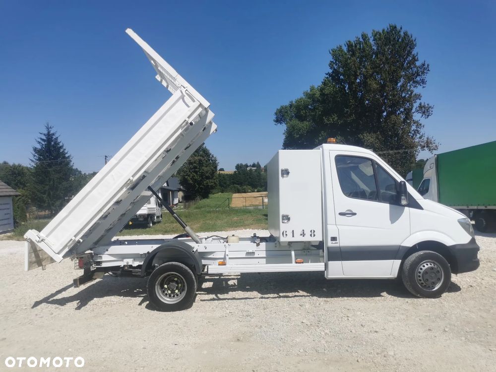 Mercedes-Benz Sprinter 514 kiper Wywrotka blizniak 2.2CDI - 140KM skrzynka sprowadzony - 3