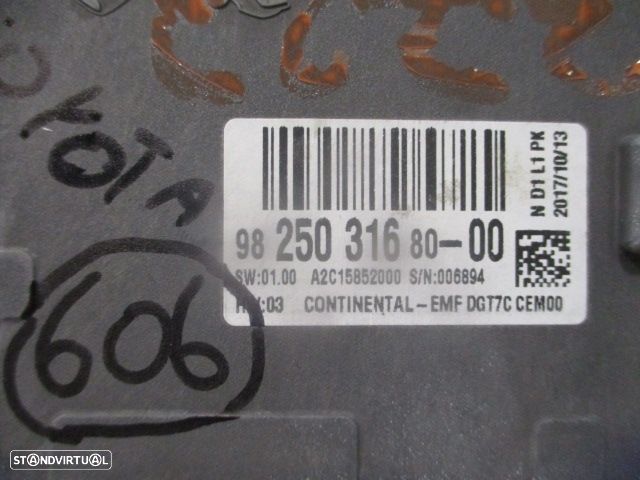 Display Relogio 9825031680 TOYOTA PROACE 2 M FOURGON LONG 2018 1.6D4D 115CV 5P CINZENTO ESCURO - 3