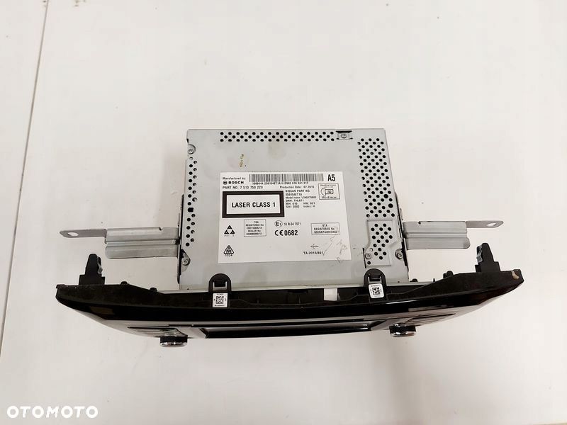 nissan qashqai ii j11 radioodtwarzacz nawigacja navi mapa europa 259154et1a - 5