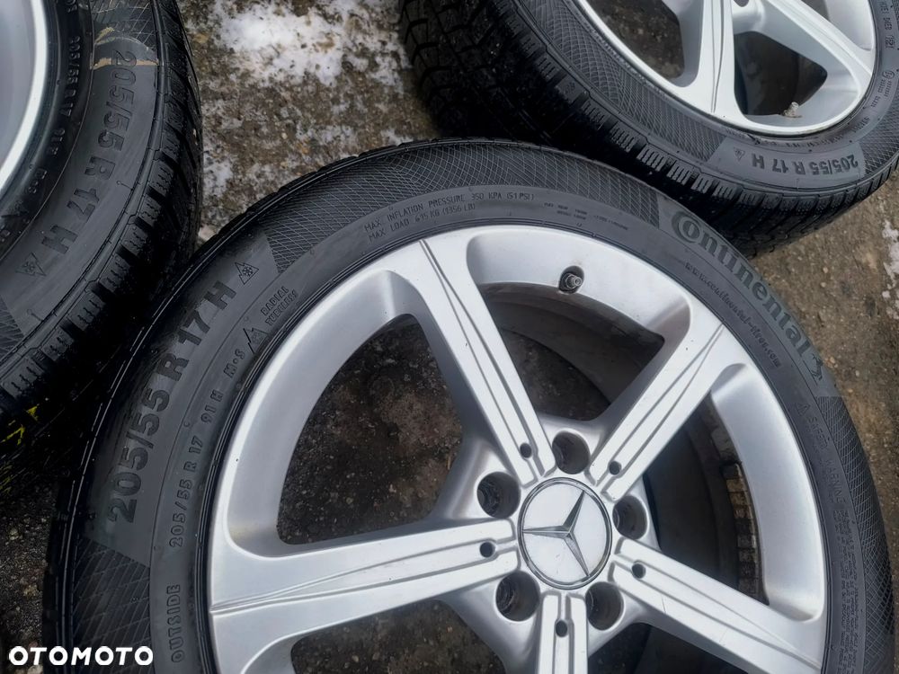 5x112 Felgi Aluminiowe Alufelgi 17 Mercedes Koła Zimowe Zima A KLASA W177 W176 B W246 W247 C W204 CLA W117 W118 GLB X247 GLA H247 MARCO POLO W447 V VITO W639 Legnica ALU-RAD 7mm 205/55 TPMS - 12