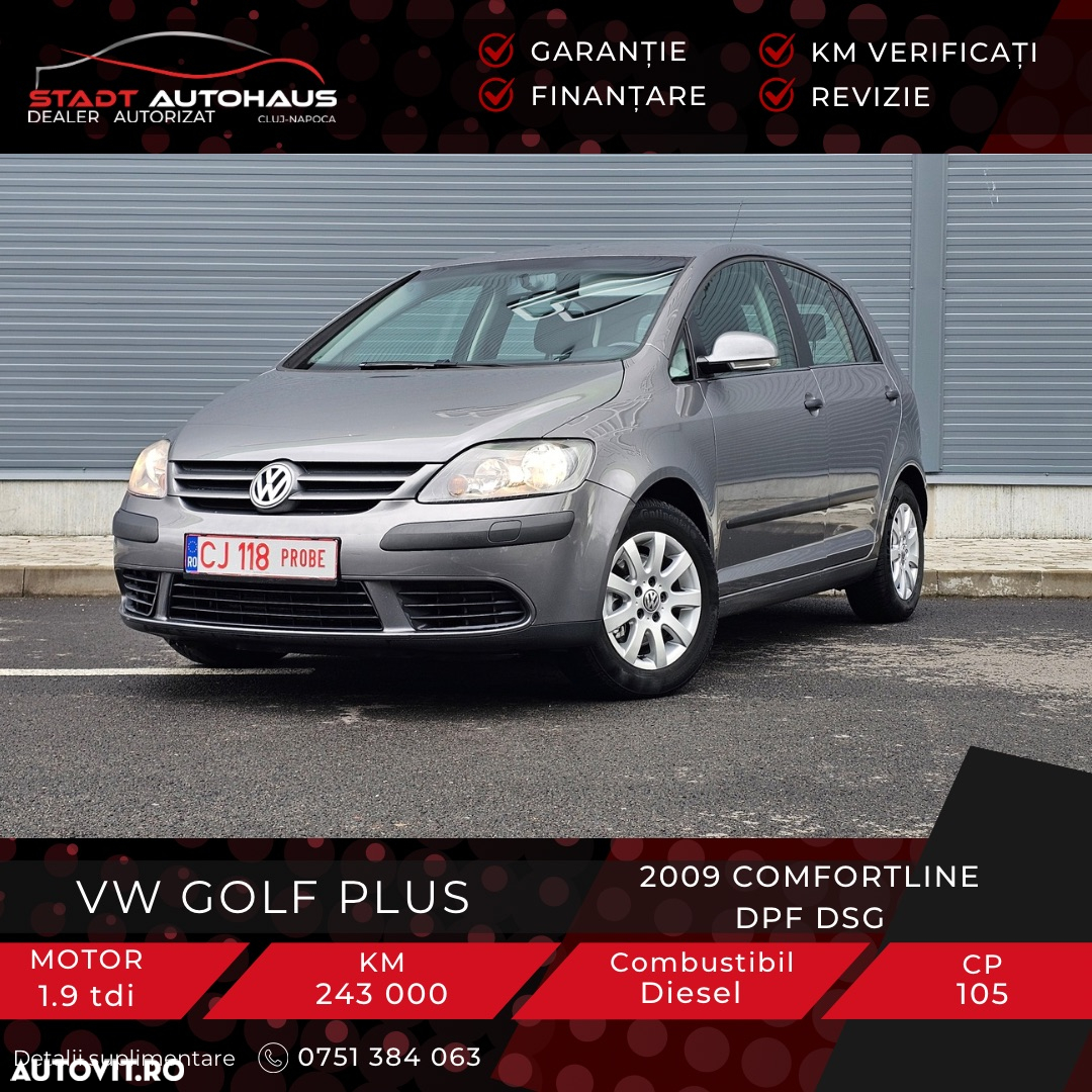 Volkswagen Golf Plus 1.9 TDI Comfortline DPF DSG - 2