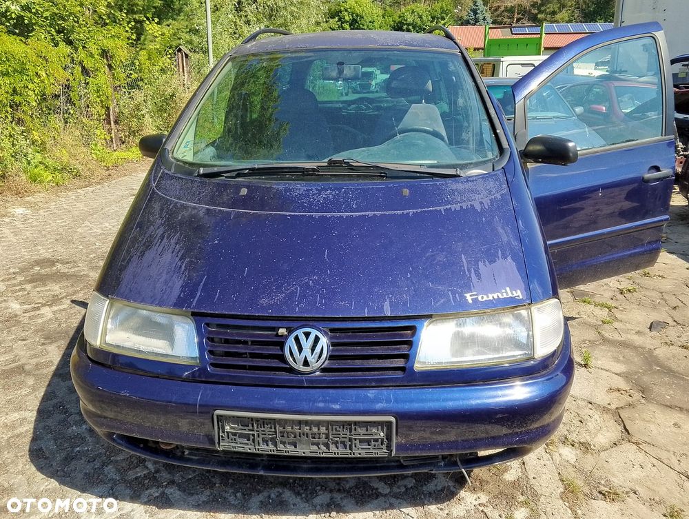 Volkswagen Sharan I (95-00r.) 1.9 TDI 110KM. Silnik AFN Skrzynia DJY lakier LD5P 2C – Blue Silver.Cały na części. GWARANCJA !!! - 2
