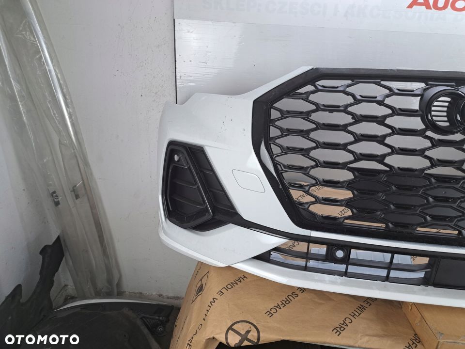 ZDERZAK AUDI SQ3 Q3 83A 83F 2020-2023 S-LINE BLACK - 2