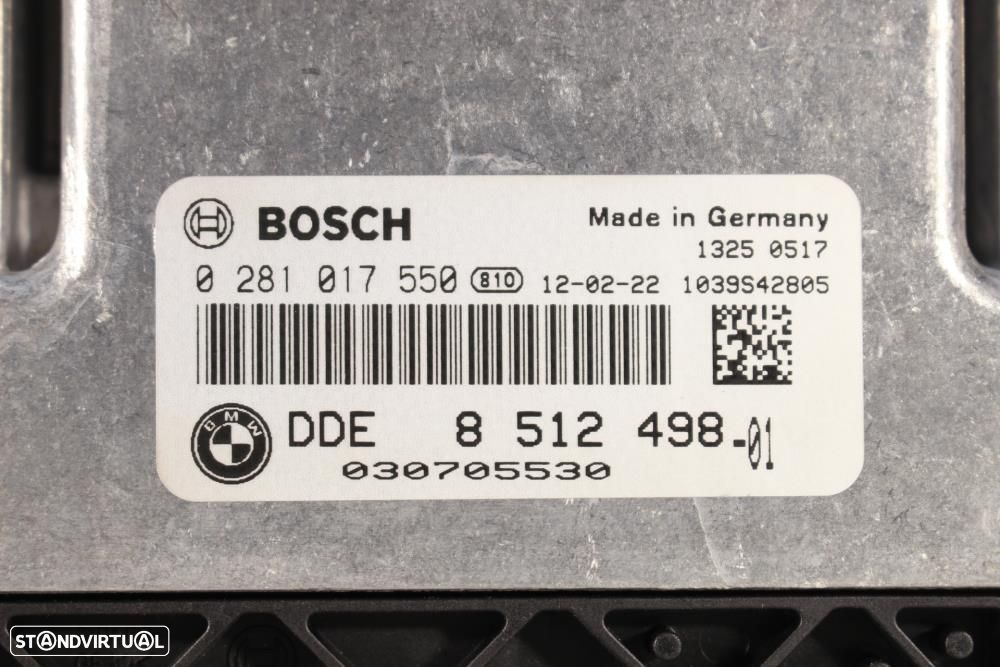 Centralina De Motor Bmw 1 (E87)  8512498 / 0281017550 / 1039S42805 - 7