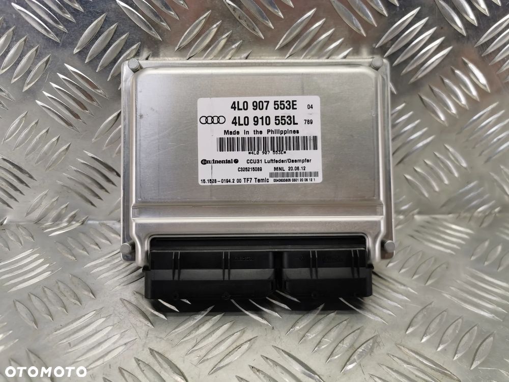 AUDI Q7 4L LIFT 09-15R STEROWNIK MODUL ZAWIESZENIA PNEUMATYCZNEGO 4L0907553E 4L0910553L