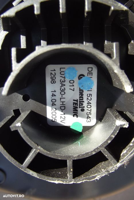 Motoras aeroterma Opel Astra H Zafira rezistenta trepte dezmembrez - 4