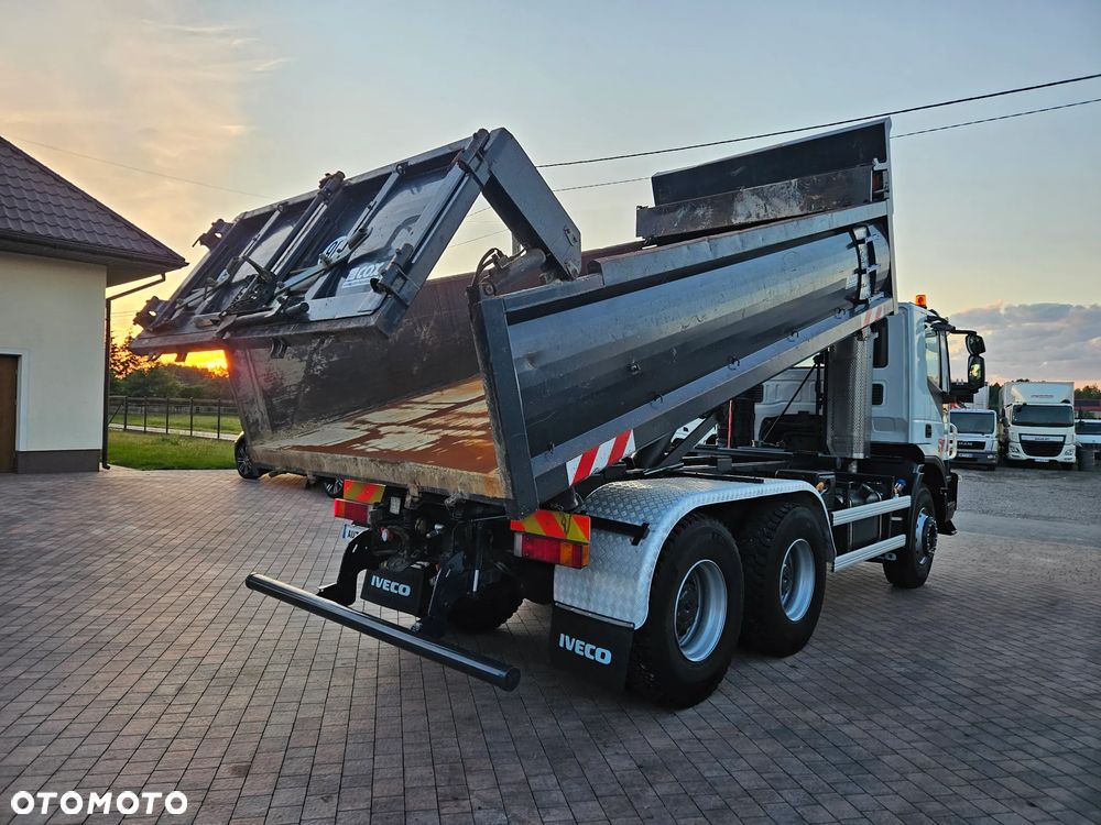 Iveco TRAKKER 410 EEV*6x4*WYWROTKA DWU STRONA*HYDROBURTA* - 9