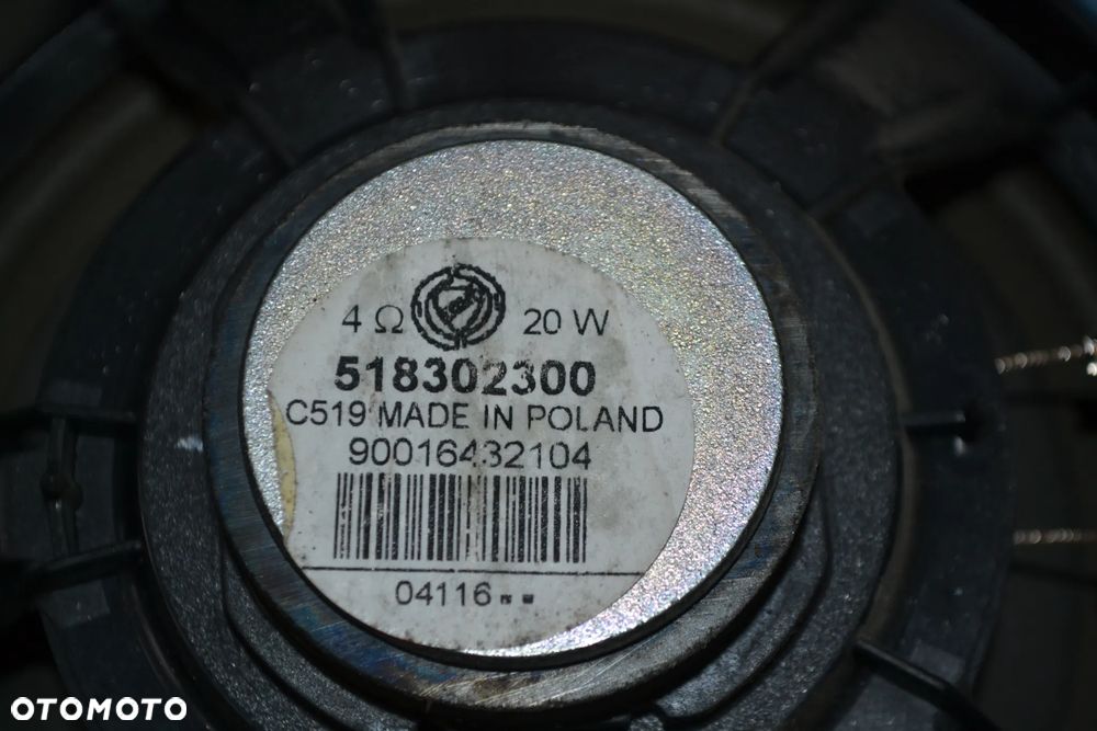 FIAT DUCATO CITROEN JUMPER PEUGEOT BOXER  GŁOŚNIK DRZWI PRZÓD PRZEDNI 518302300 - 2