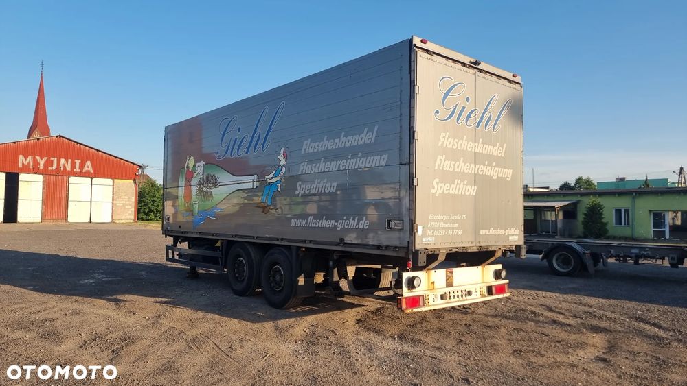 Orten 23.500zł netto TANDEM 8.15x2.40 NAPOJÓWKA SKRZYNIA PRZEJAZDOWA DOLNY/ GÓRNY ZACZEP HAMULCE TARCZOWE MOŻLIWOŚĆ TRANSPORTU