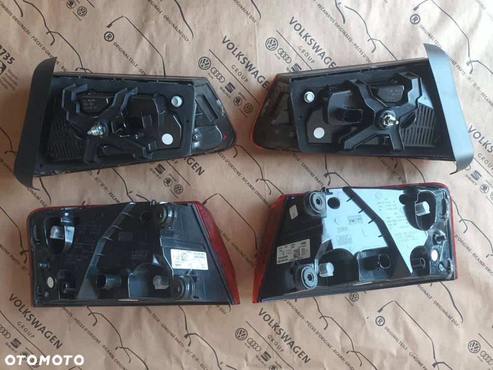 Audi sedan A6 C7 4G kompletny tył klapa lampy zderzak kolor 2Y2Y LS9R 2017 28 km drzwi - 25