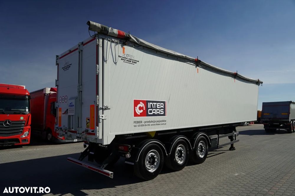 Inter Cars BASCULATOR 62 M3 / ALUMINIU / AXĂ RIDICATĂ / - 8