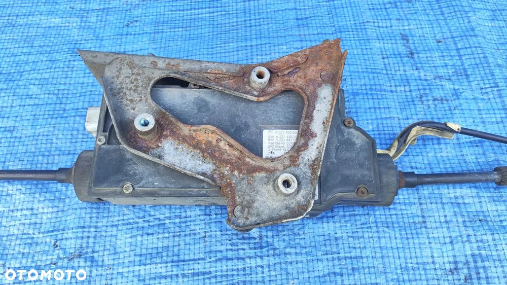 HAMULEC RĘCZNY POSTOJOWY ELEKTRYCZNY MECHANIZM HAMULACA POSTOJOWEGO RĘCZNEGO LINKA A2214302449 A2214300649 A2214201485 A2214201385 MERCEDES CL W216 W221 - 5